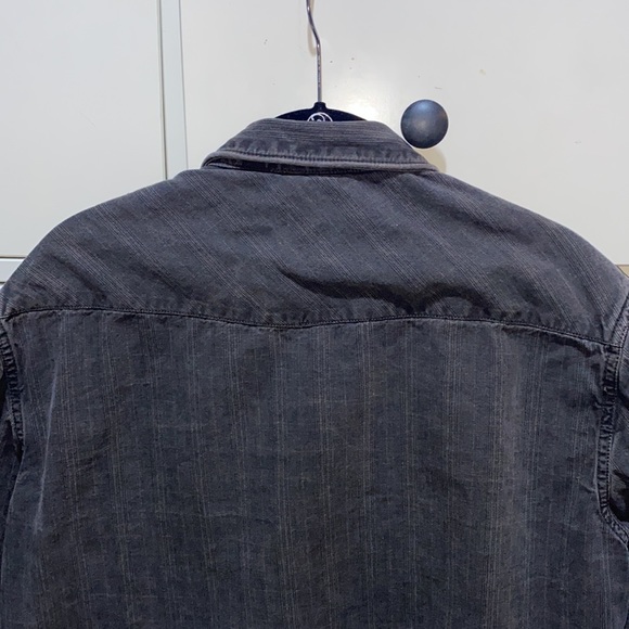 Rogue black denim rugged long sleeve shirt - Picture 4 of 11